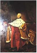 Workshop of Anton von Maron Portrait of Michelangelo Cambiaso oil painting